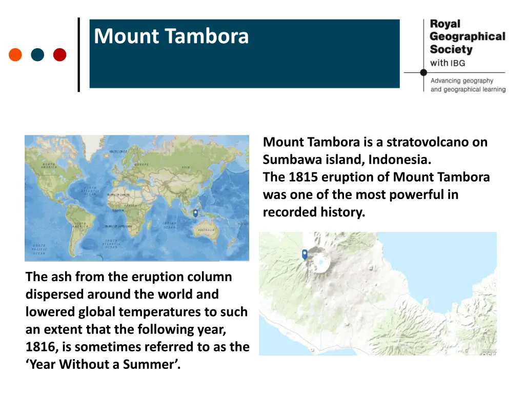 mount tambora