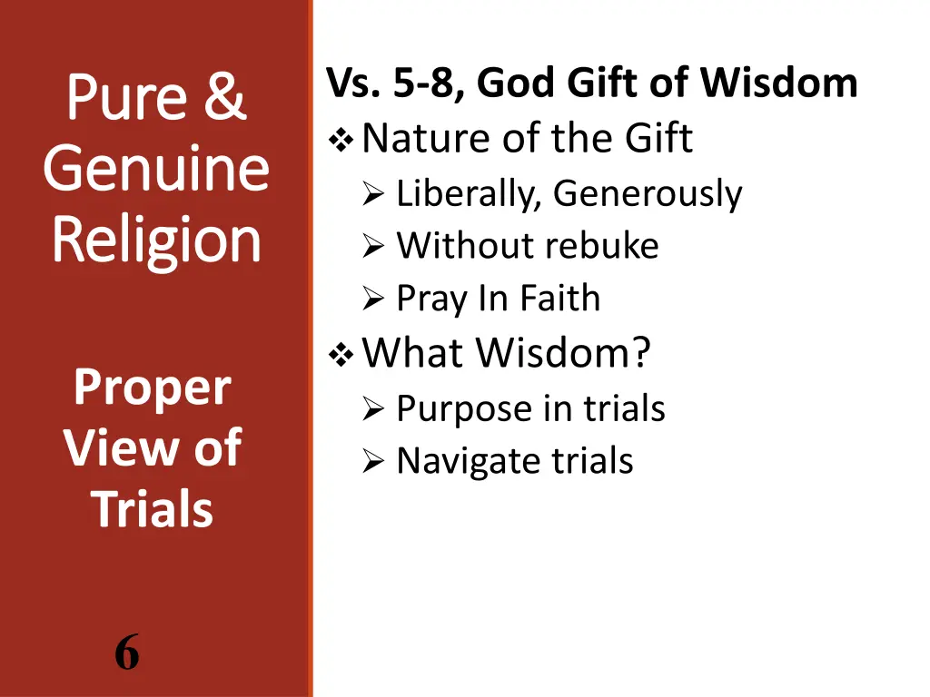 vs 5 8 god gift of wisdom nature of the gift