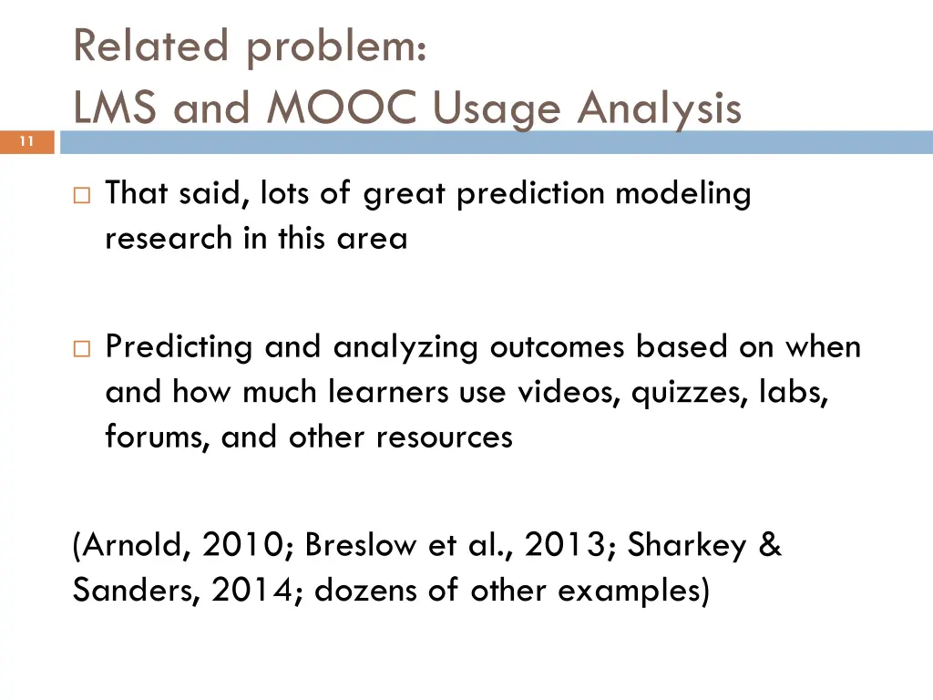 related problem lms and mooc usage analysis 1