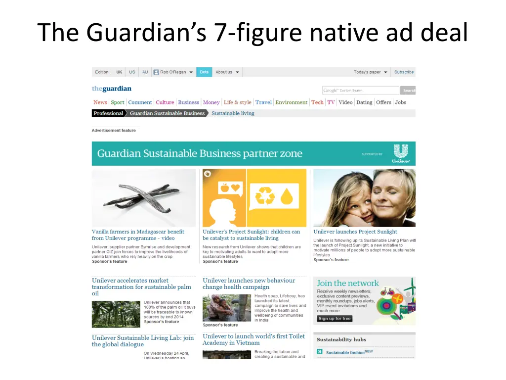 the guardian s 7 figure native ad deal