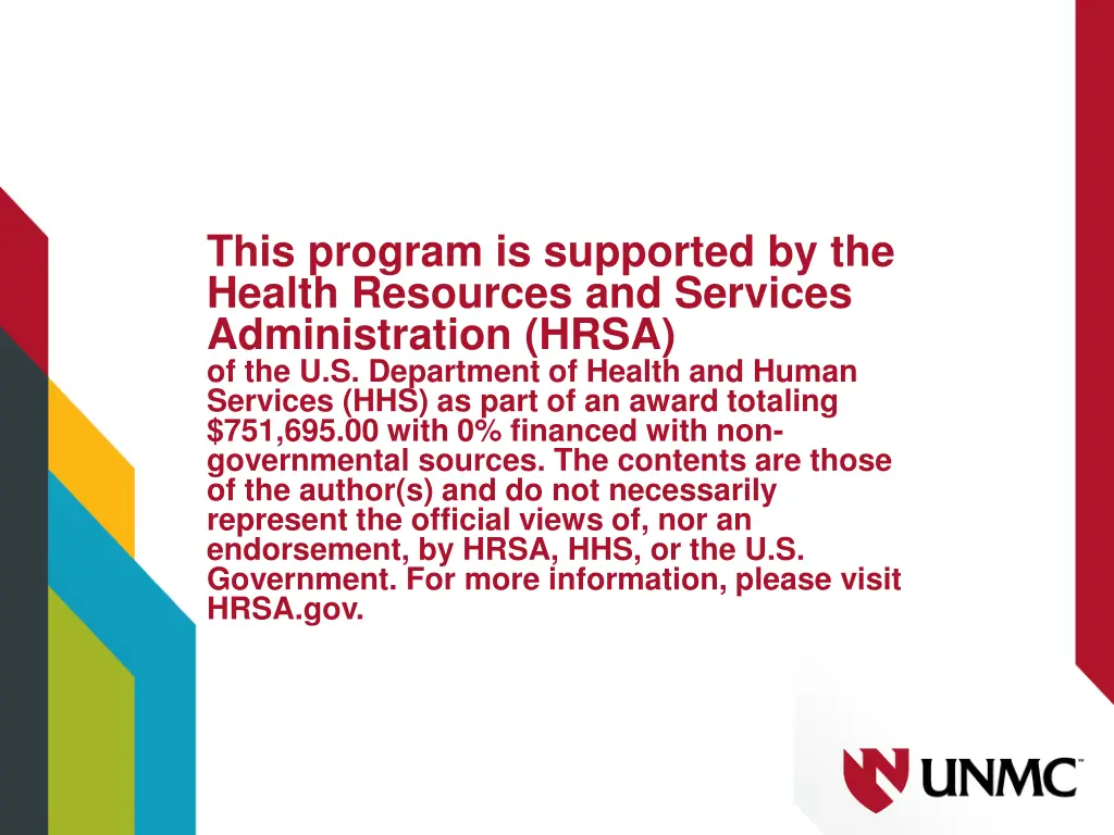 this program is supported by the health resources