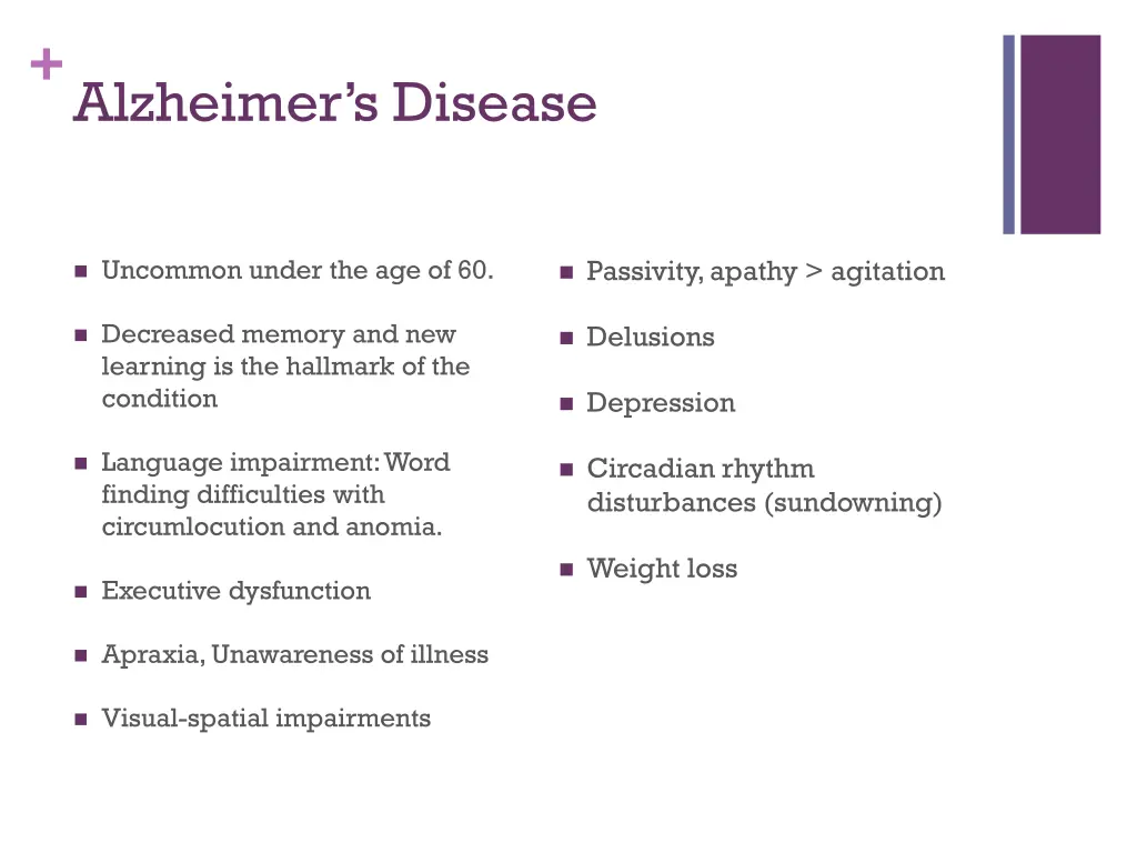 alzheimer s disease