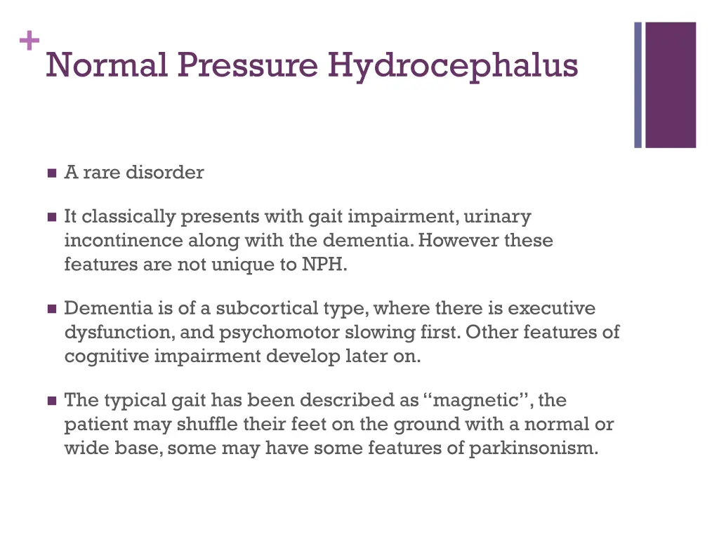 normal pressure hydrocephalus