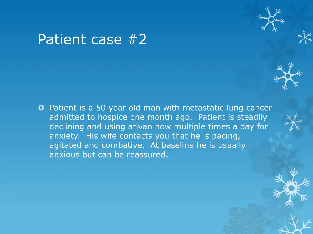 patient case 2