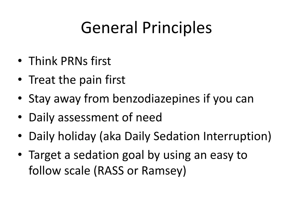 general principles