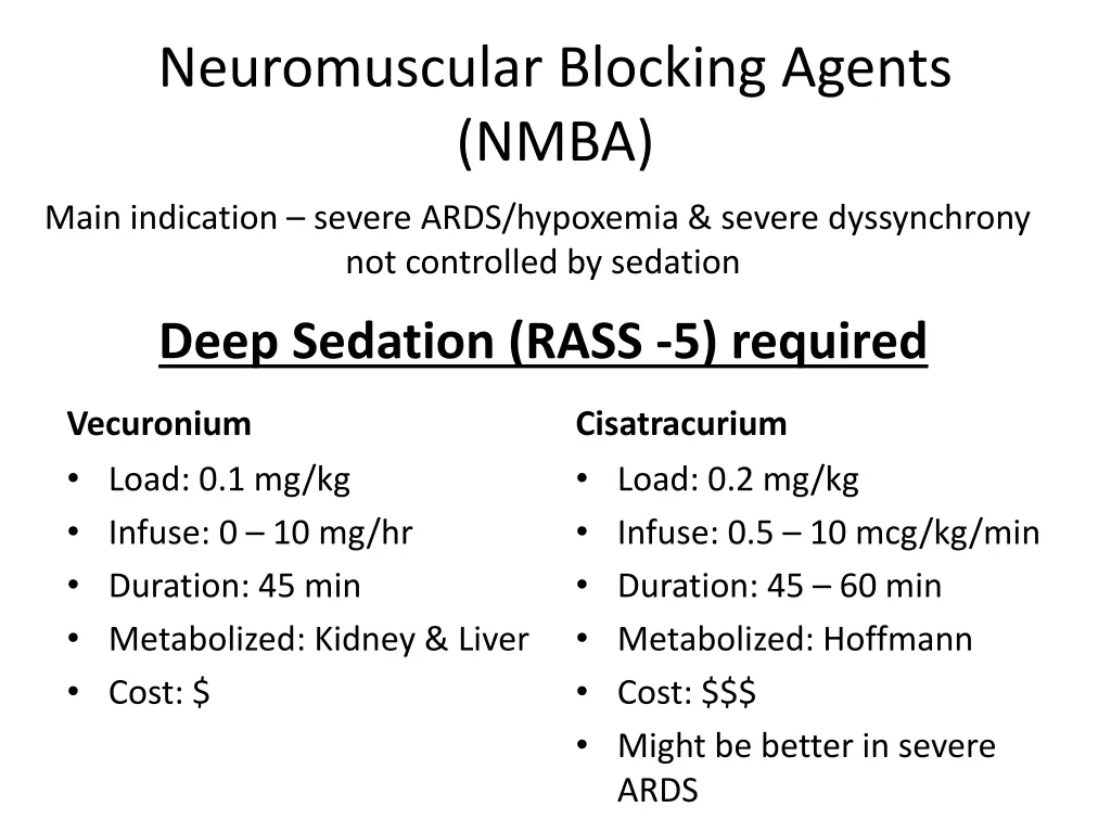 neuromuscular blocking agents nmba