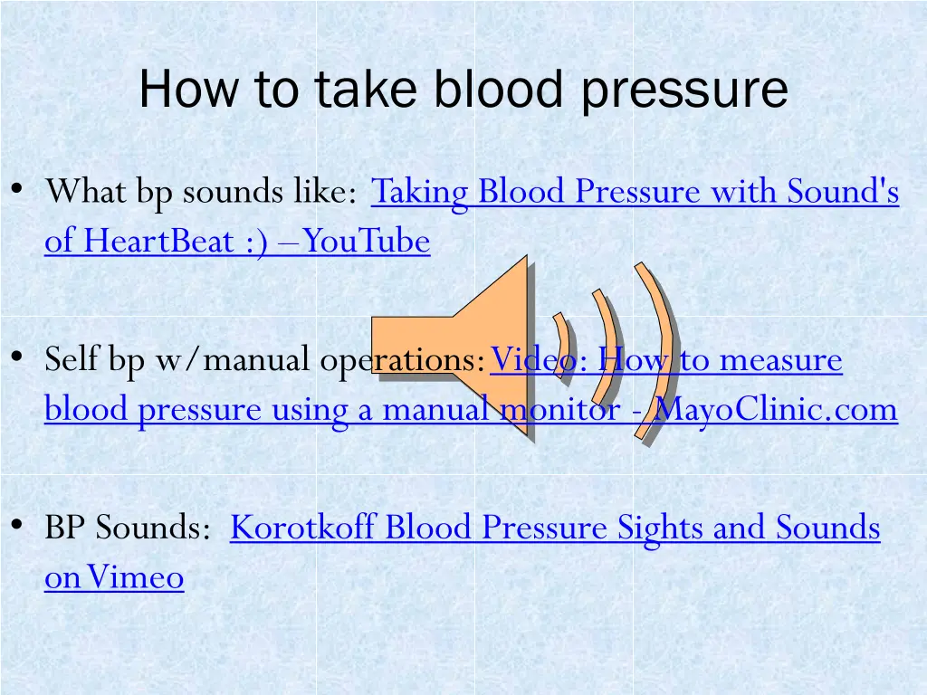 how to take blood pressure