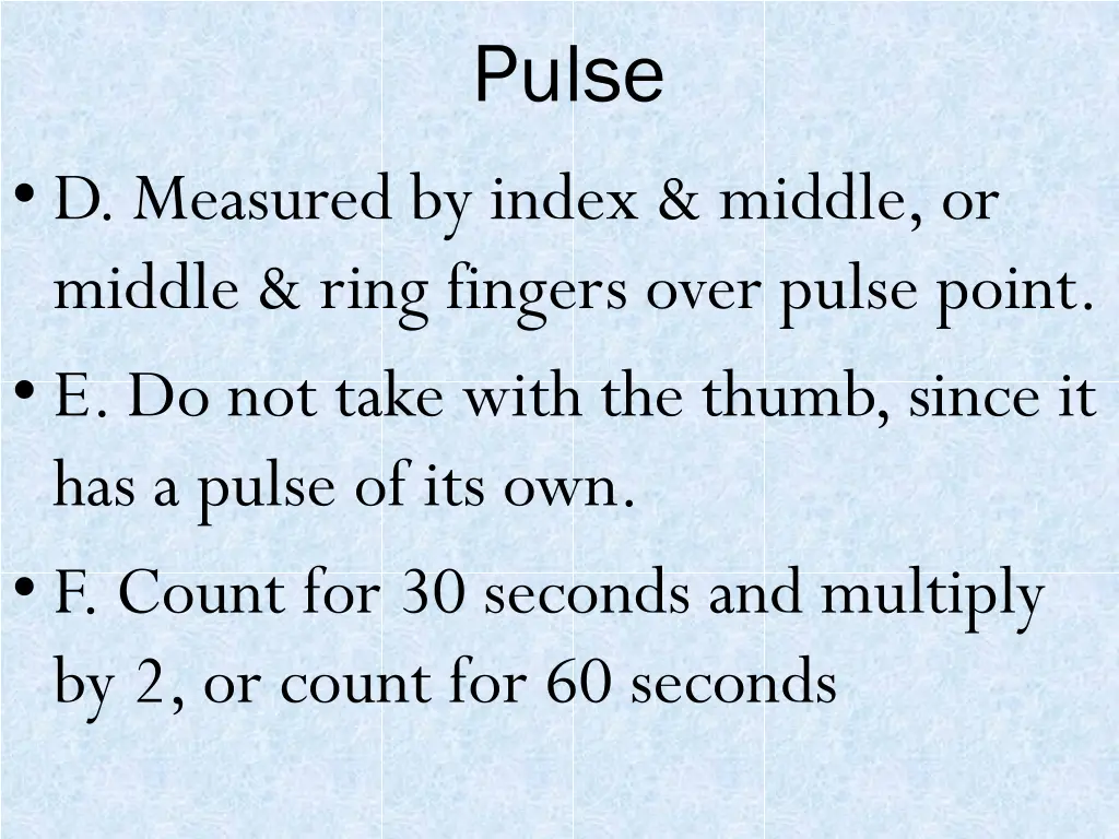 pulse 1