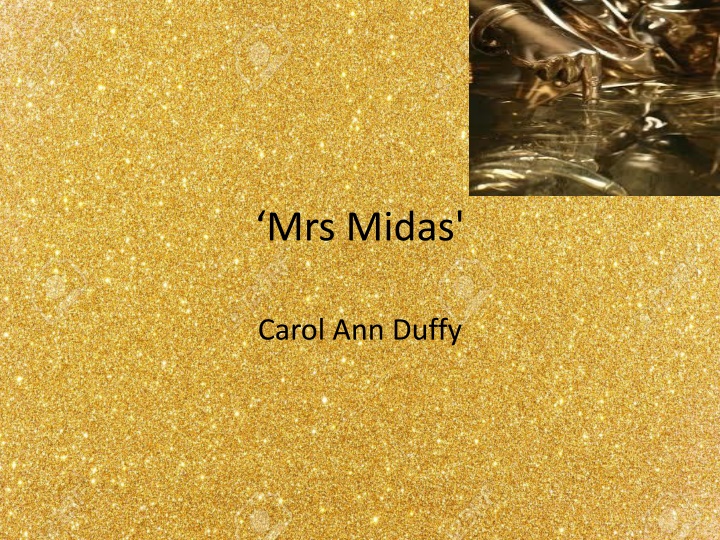 mrs midas