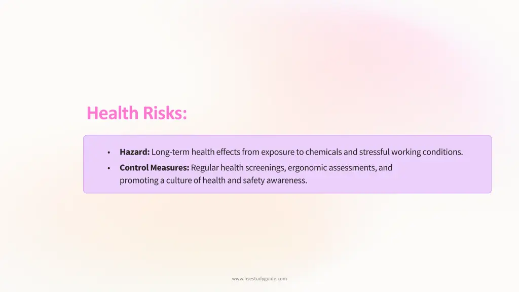 health risks