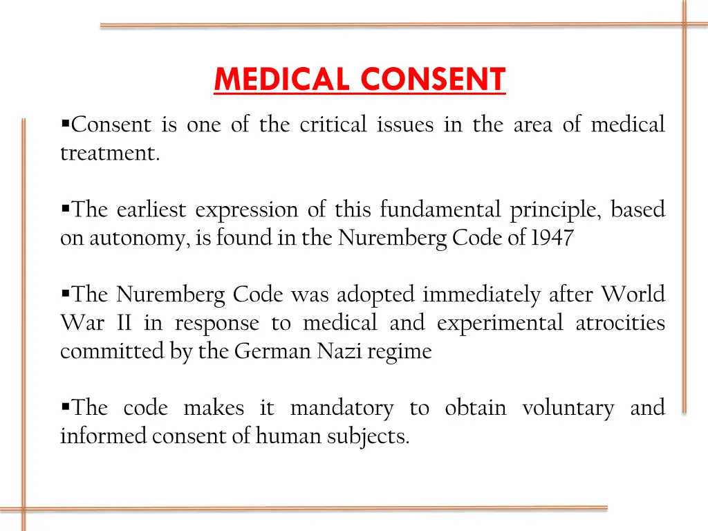 medical consent