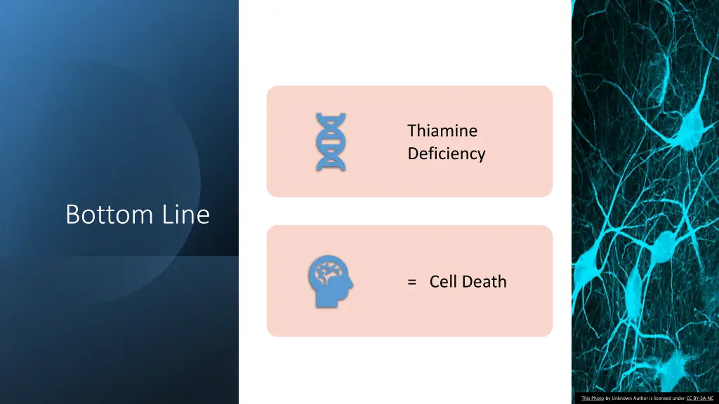 thiamine deficiency