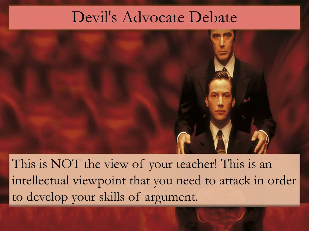 devil s advocate debate 1