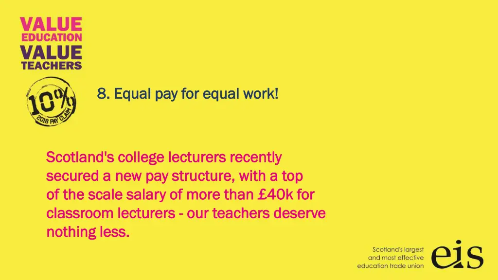 8 equal pay for equal work 8 equal pay for equal