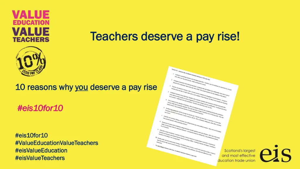 teachers deserve a pay rise teachers deserve