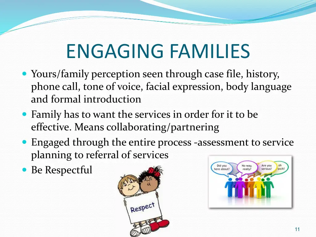 engaging families