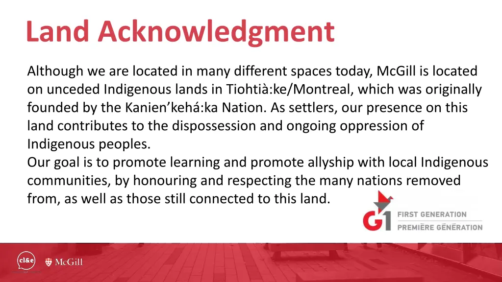 land acknowledgment