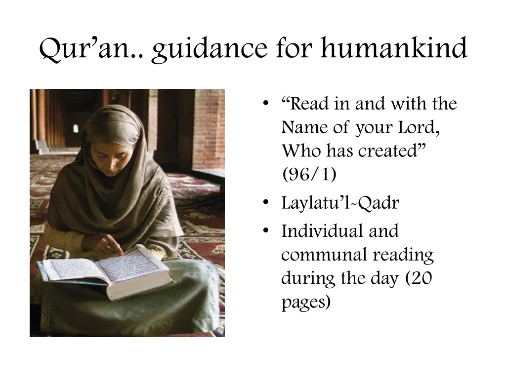 qur an guidance for humankind