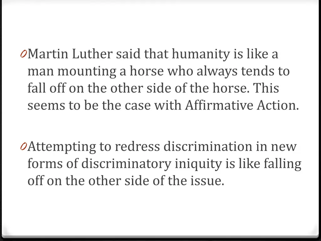 0 martin luther said that humanity is like