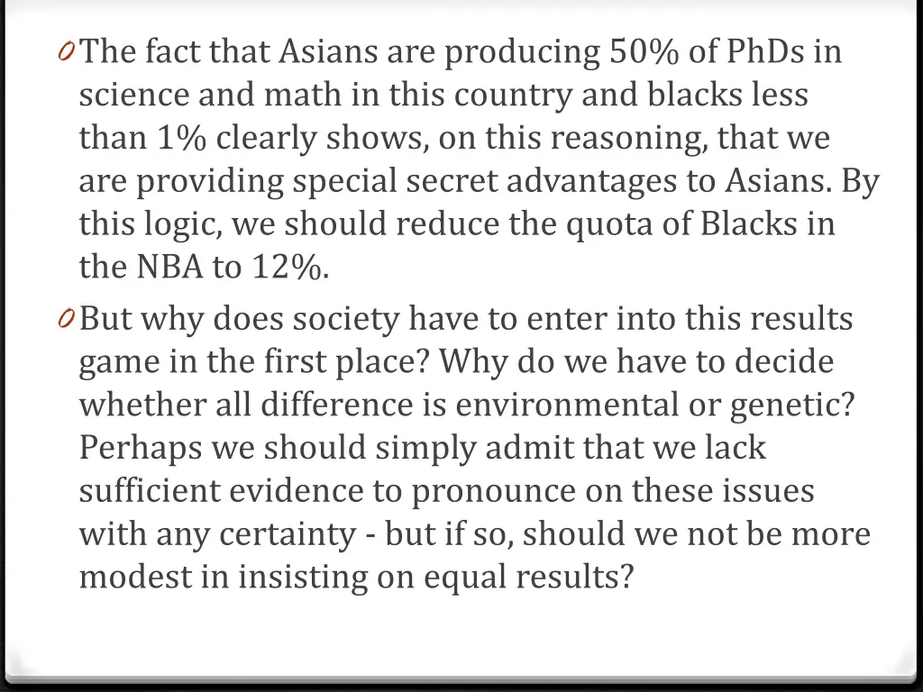 0 the fact that asians are producing 50 of phds