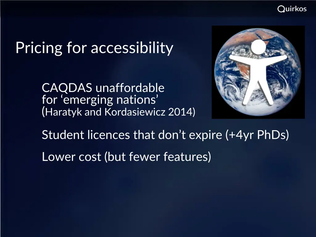 pricing for accessibility