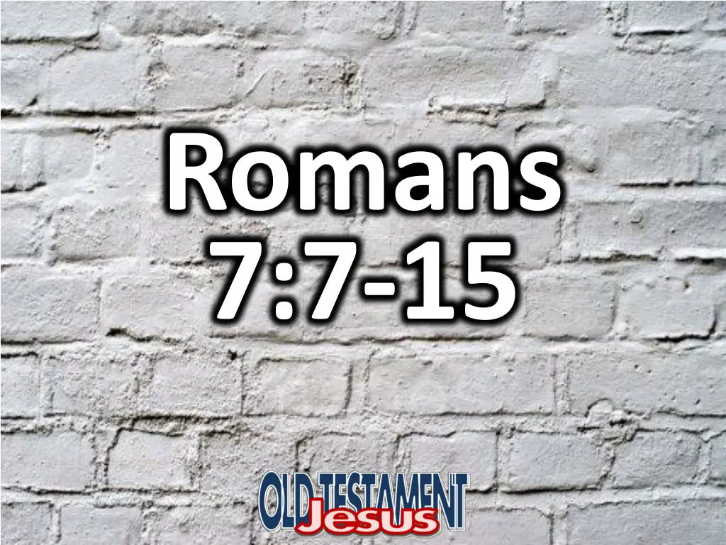 romans 7 7 15