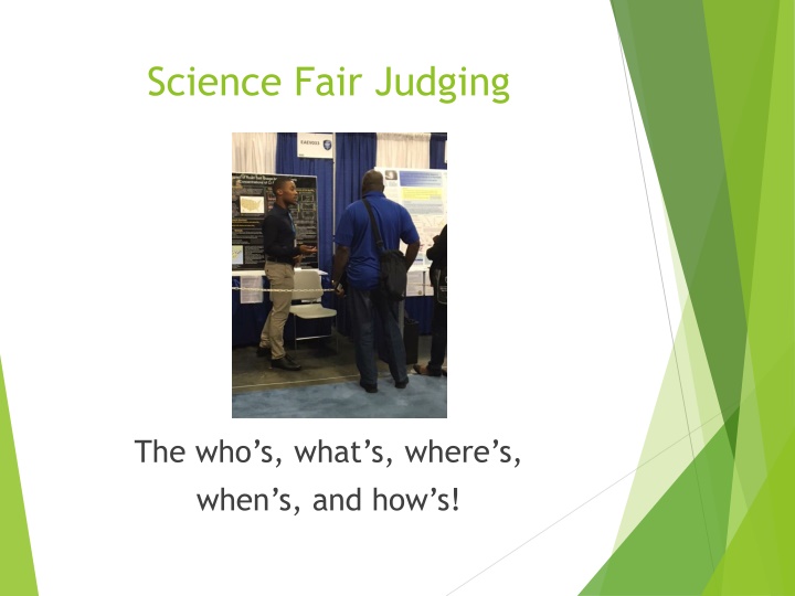 science fair judging