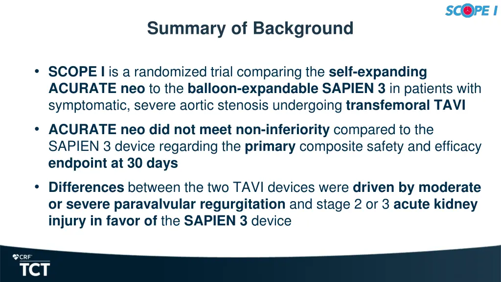 summary of background