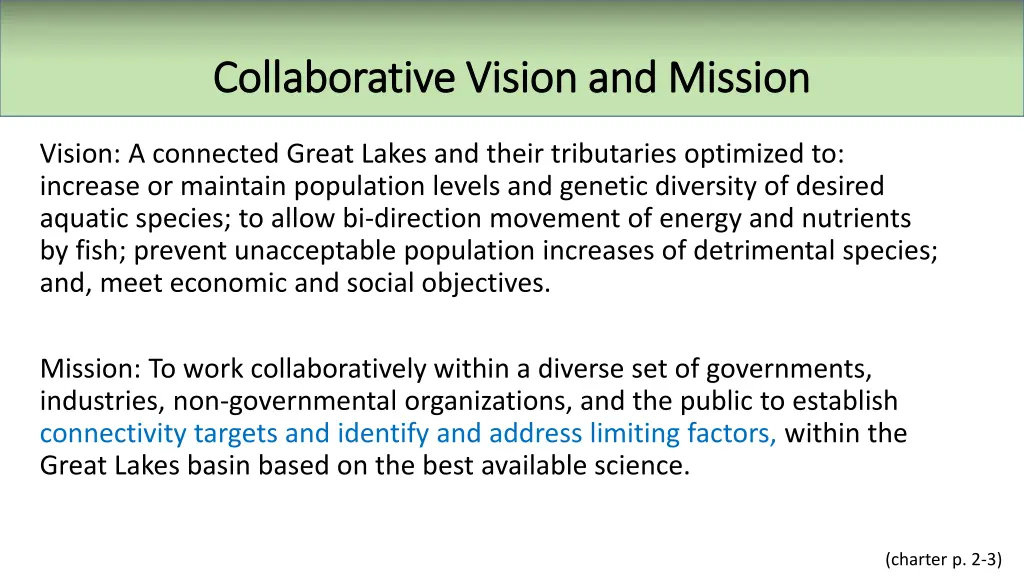 collaborative vision and mission collaborative 1