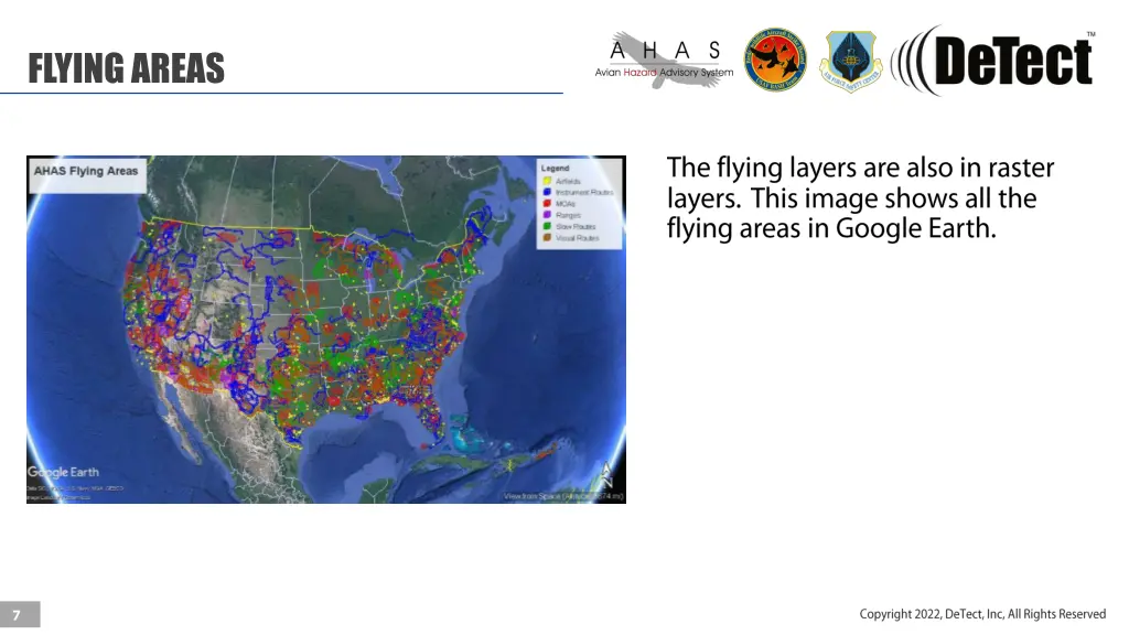 flying areas