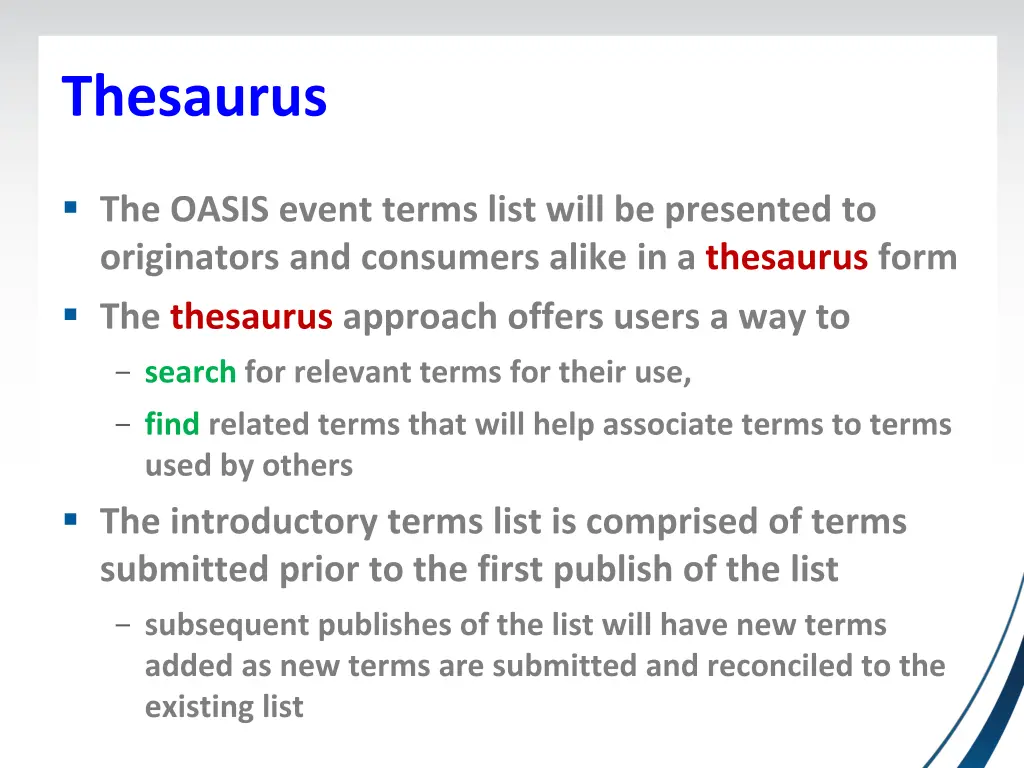 thesaurus