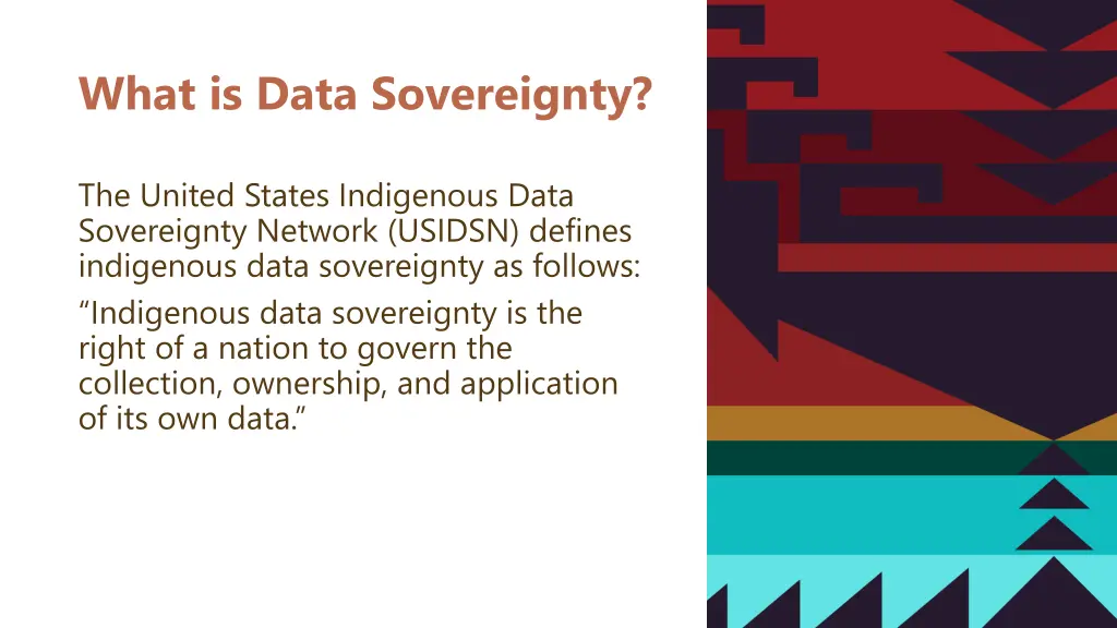 what is data sovereignty