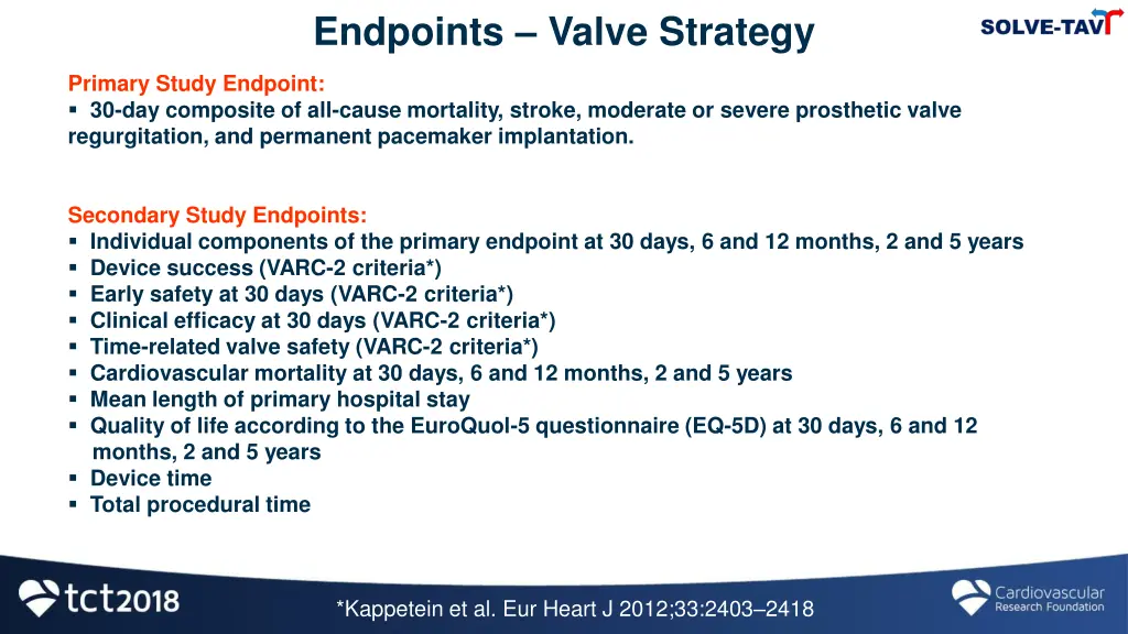 endpoints valve strategy