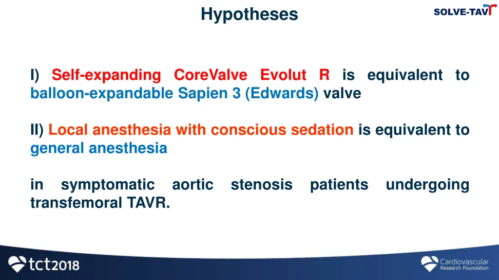 hypotheses