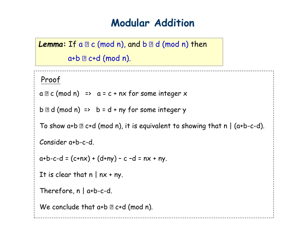 modular addition 2