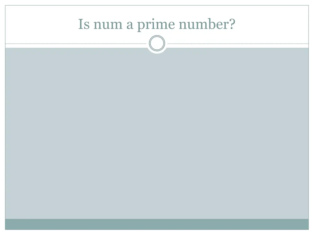 is num a prime number