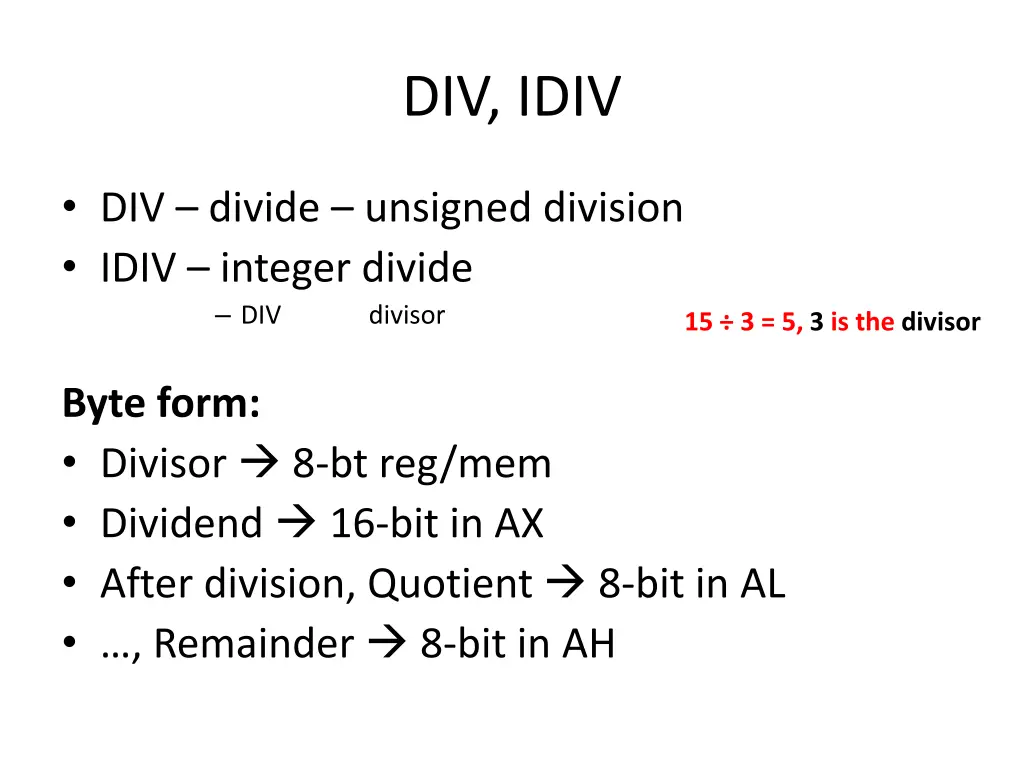 div idiv