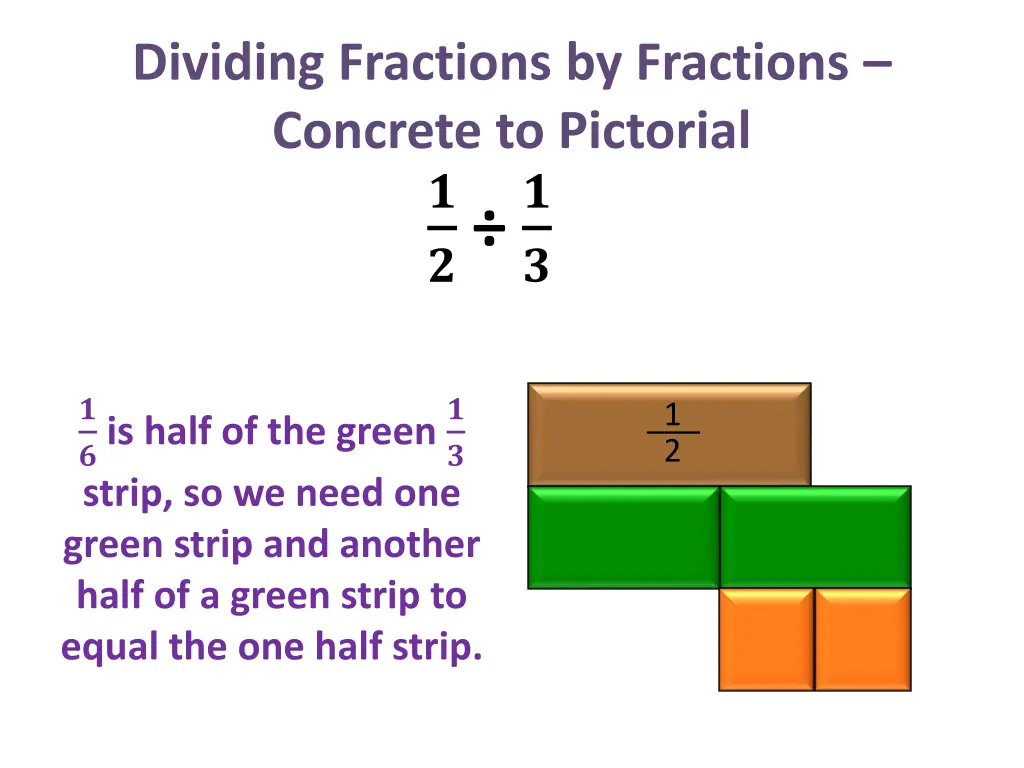 dividing fractions by fractions concrete 19