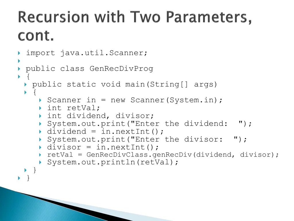 import java util scanner public class