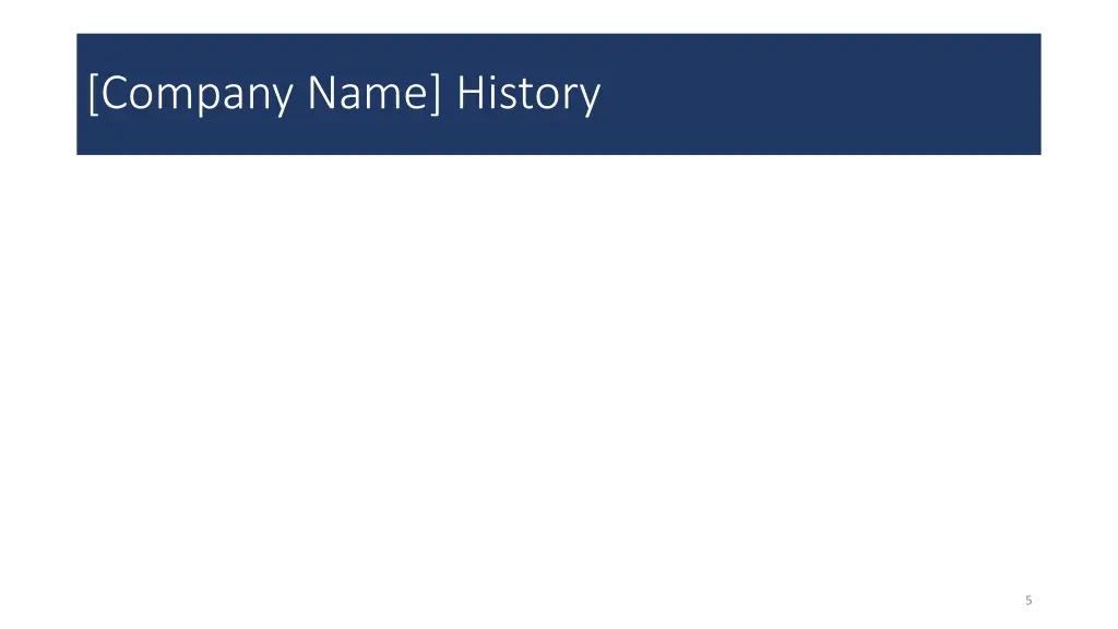 company name history