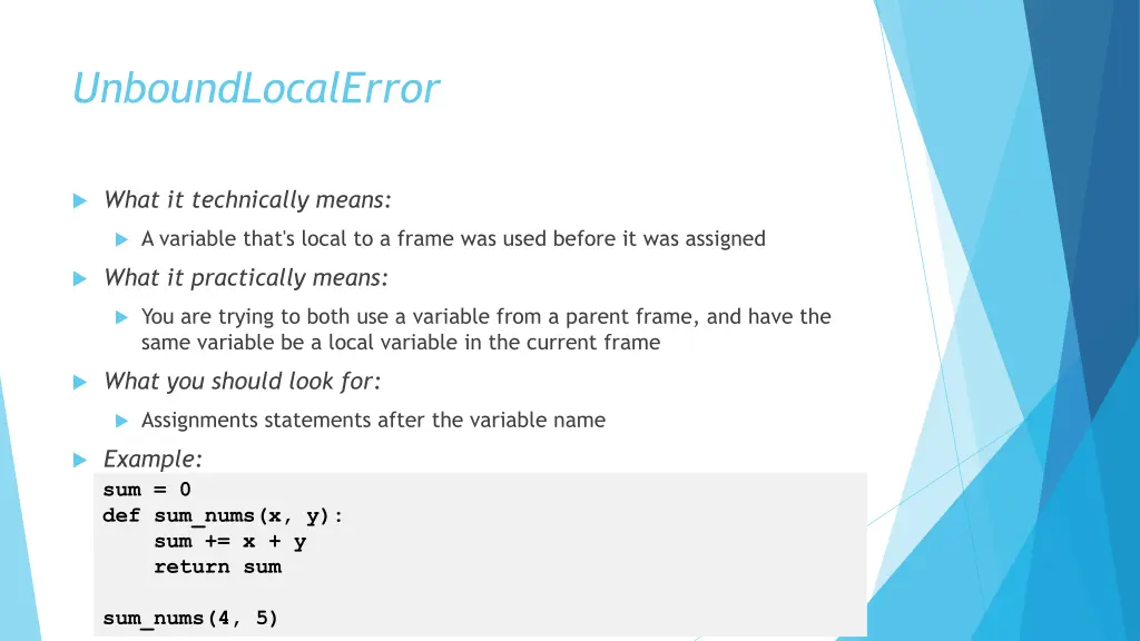 unboundlocalerror