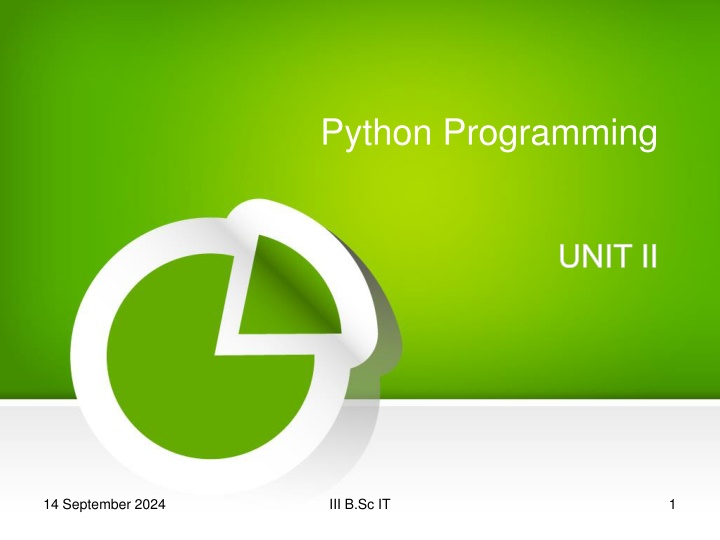 python programming