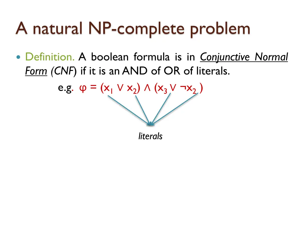 a natural np complete problem 2