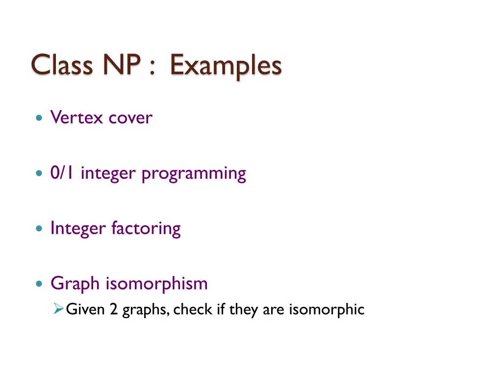 class np examples 3