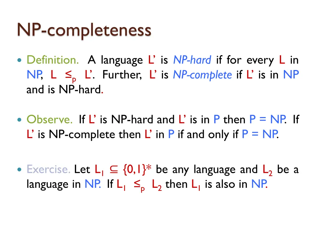 np completeness 1