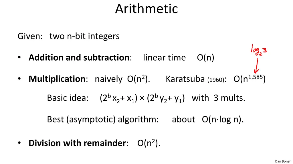 arithmetic