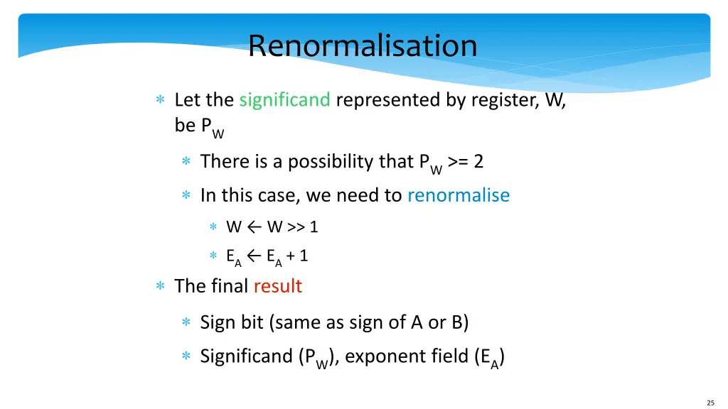 renormalisation