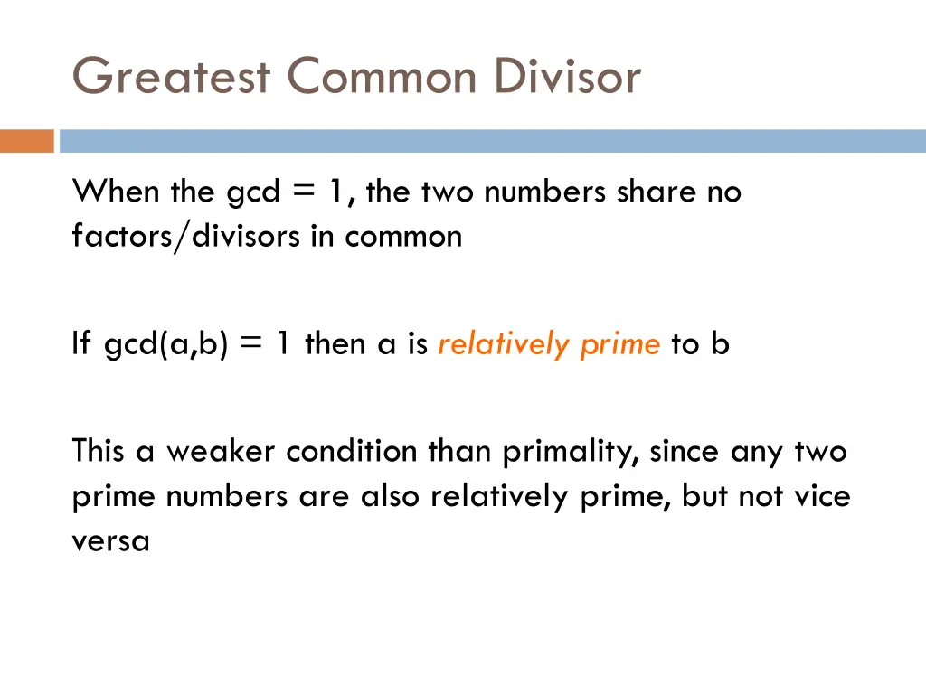 greatest common divisor 6