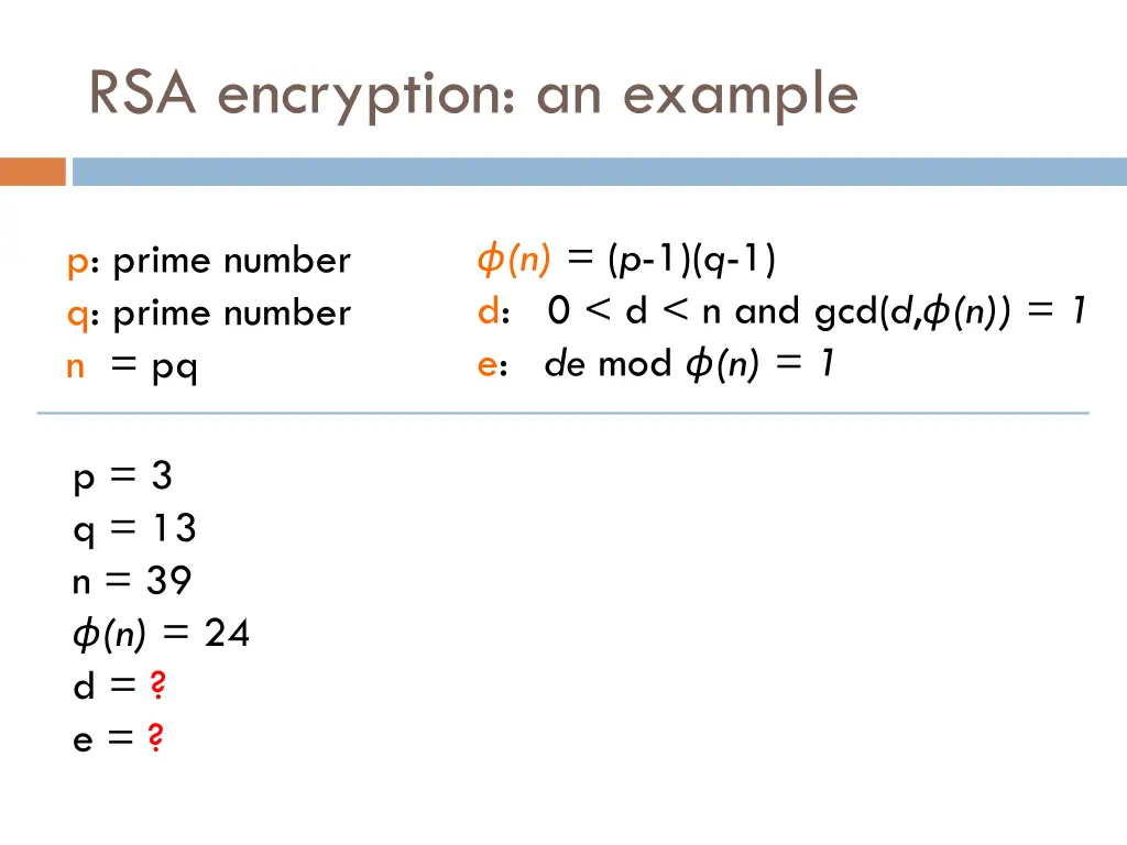 rsa encryption an example 5