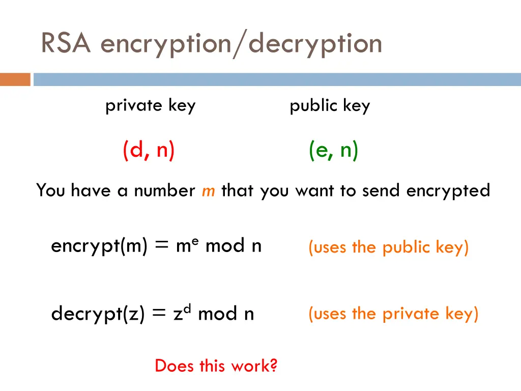 rsa encryption decryption 2